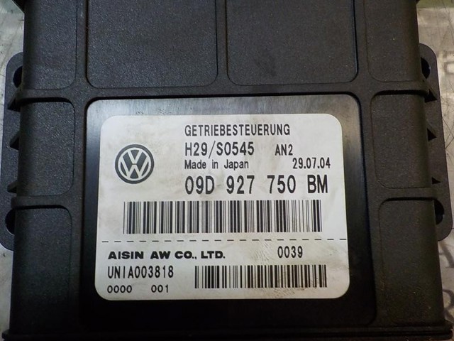 09D927750BM VAG