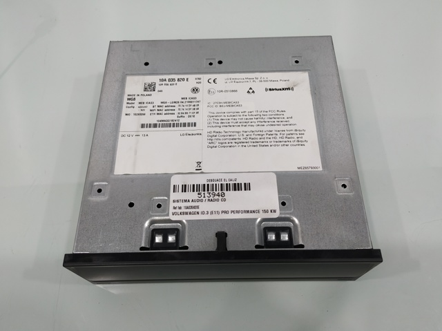 10A035820E VAG