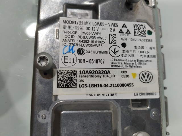 10A920320A VAG
