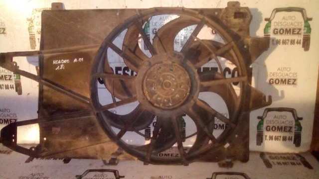 Difusor do radiador de esfriamento, montado com motor e roda de aletas 1117754 FORD