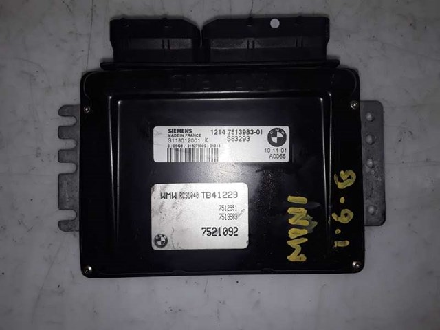 Módulo de direção (Centralina eletrônica) de motor 12147513983 BMW