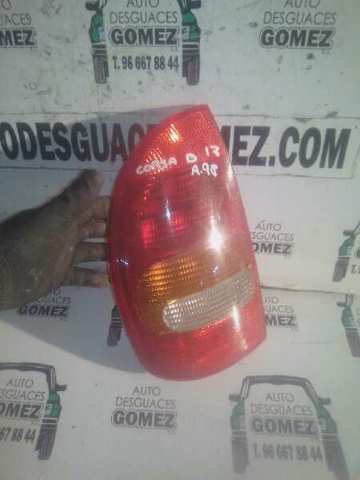 Lanterna traseira esquerda 1223490 OPEL