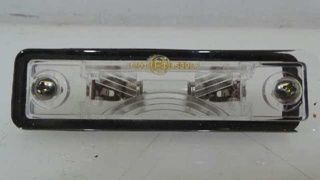 Lanterna da luz de fundo de matrícula traseira 1224143 OPEL