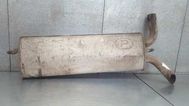 Silenciador, parte traseira 1244910300 MERCEDES