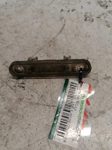 Lanterna da luz de fundo de matrícula traseira 1248200256 MERCEDES