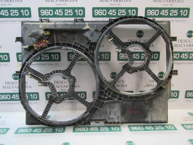 Difusor do radiador de esfriamento, montado com motor e roda de aletas 1250H9 PEUGEOT