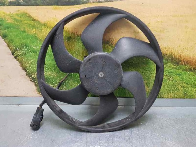 Ventilador elétrico de esfriamento montado (motor + roda de aletas) 1253A9 PEUGEOT