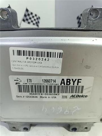 Módulo de direção (Centralina eletrônica) de motor 12643636 OPEL