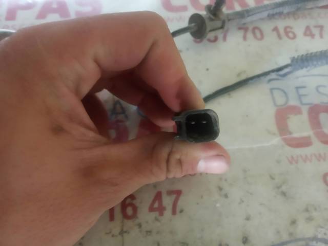 Sensor ABS traseiro 12841558 OPEL
