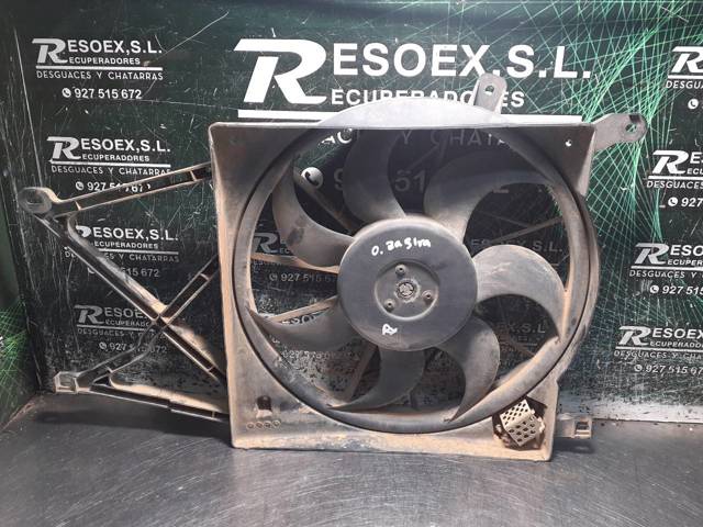 Ventilador elétrico de esfriamento montado (motor + roda de aletas) 130303245 OPEL