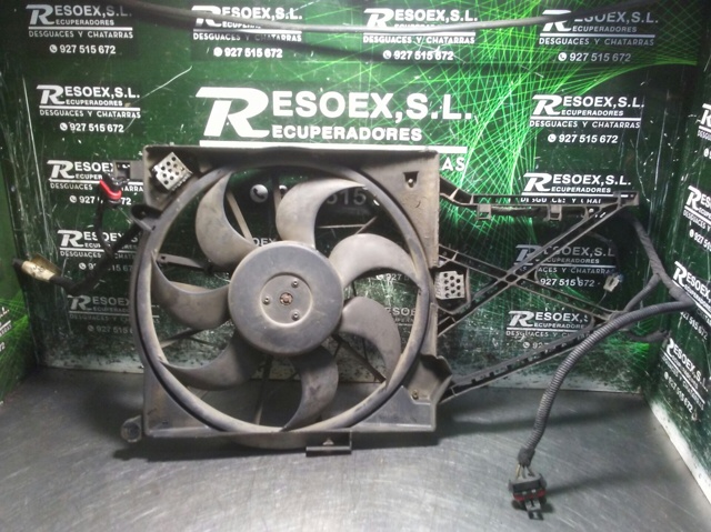 Difusor do radiador de esfriamento, montado com motor e roda de aletas 130303246 OPEL