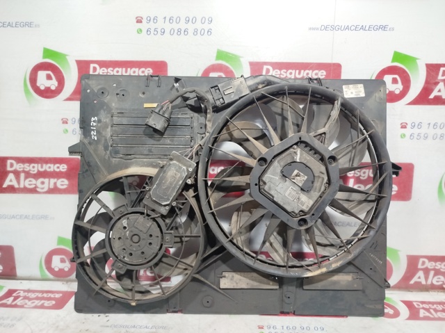 Difusor do radiador de esfriamento 130706809 VAG