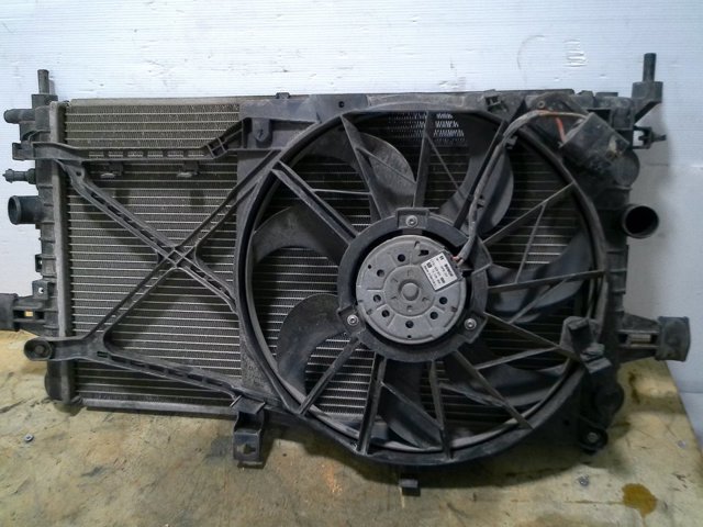 Ventilador elétrico de esfriamento montado (motor + roda de aletas) 13126354 OPEL