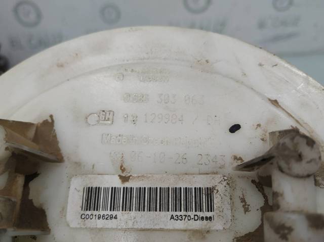 Módulo de bomba de combustível com sensor do nível de combustível 13129984 OPEL