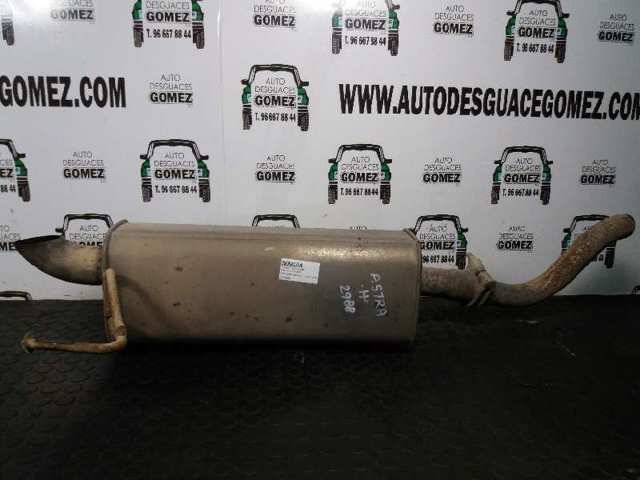 Silenciador, parte traseira 13158999 OPEL