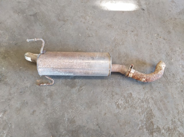 Silenciador, parte traseira 13164105 OPEL