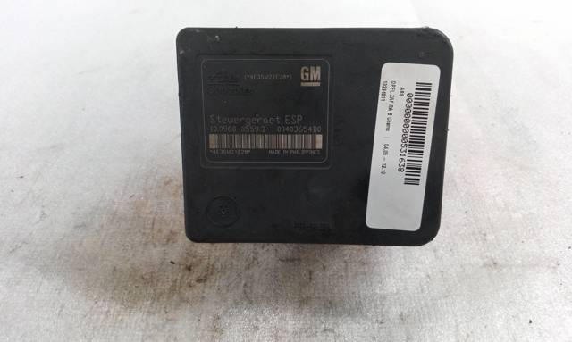 Unidade hidráulico de controlo ABS 13234911 OPEL