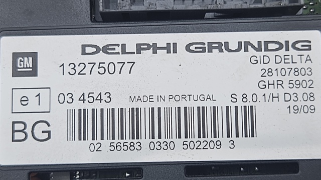 13275077 Opel