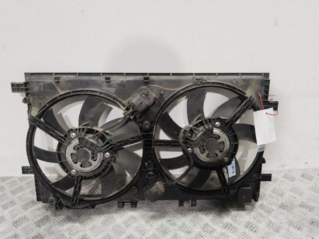Ventilador elétrico de esfriamento montado (motor + roda de aletas) direito 13300195 OPEL