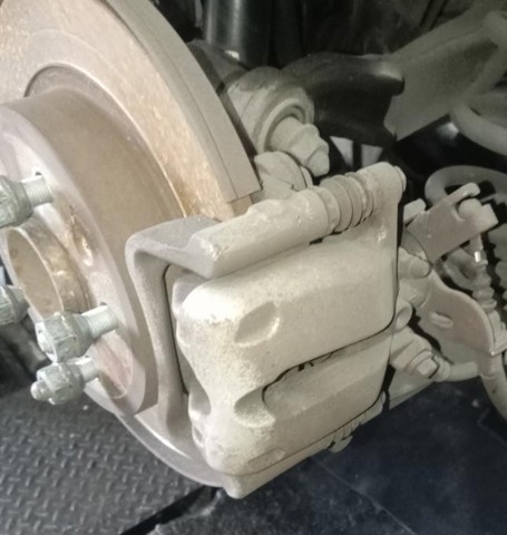 Braçadeira do freio de suporte traseiro 13343574 OPEL
