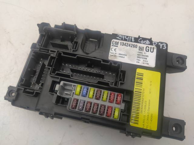 Unidade de conforto 13424260 OPEL