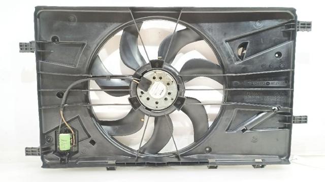 Ventilador elétrico de esfriamento montado (motor + roda de aletas) 13427161 OPEL