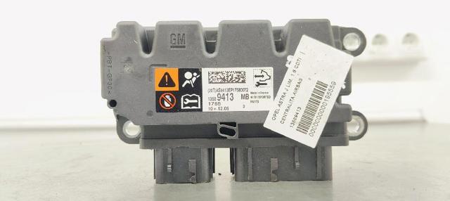 Módulo processador de controlo da bolsa de ar (Centralina eletrônica AIRBAG) 13589413 OPEL