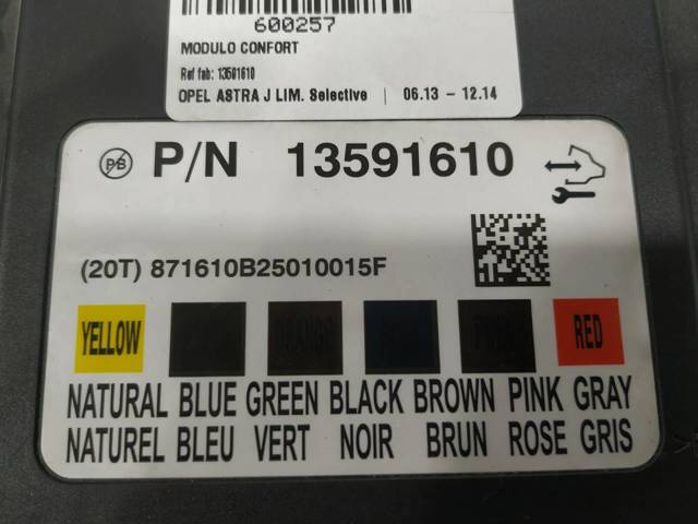 13591610 Opel