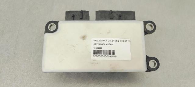 Módulo processador de controlo da bolsa de ar (Centralina eletrônica AIRBAG) 13595562 OPEL