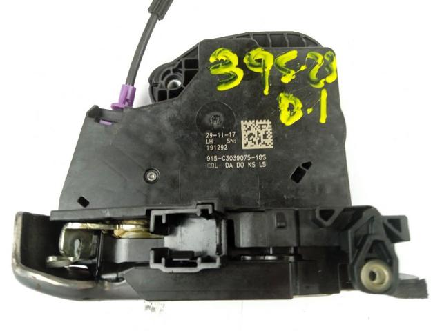 Fecho da porta dianteira esquerda 13597528 OPEL