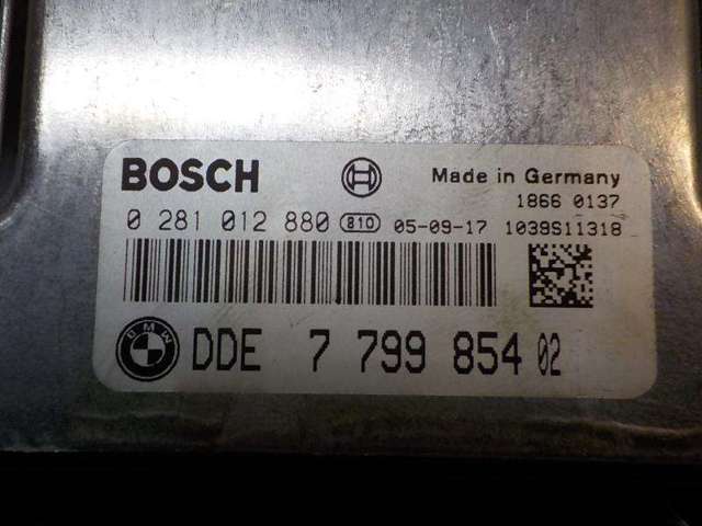 Módulo de direção (Centralina eletrônica) de motor 13617808124 BMW
