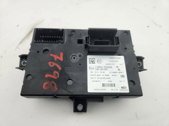 Unidade de conforto 1389975080 FIAT