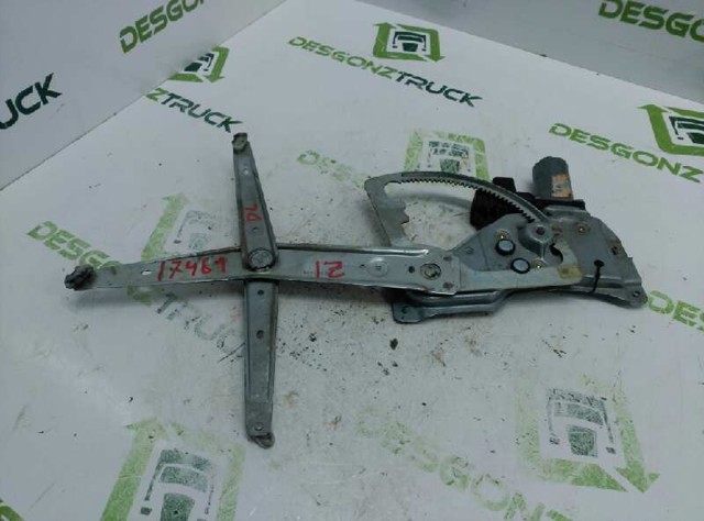 Mecanismo de acionamento de vidro da porta dianteira esquerda 140197 OPEL