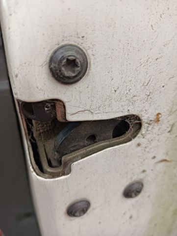 Fecho da porta dianteira direita 1419492 FORD