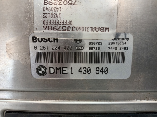 Módulo de direção (Centralina eletrônica) de motor 1430940 BMW