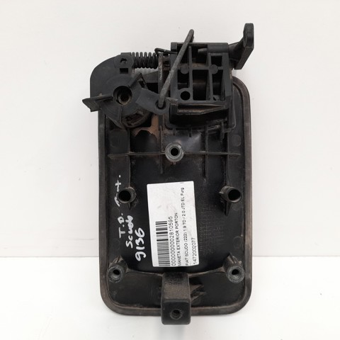Maçaneta direita externa da porta traseira (batente) 1472002077 FIAT