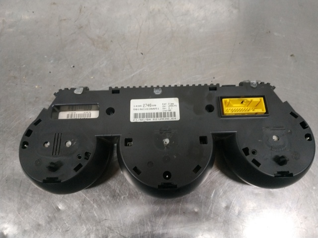 Painel de instrumentos (quadro de instrumentos) 1496274080 FIAT