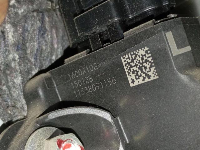 Pedal de gás (de acelerador) 1600A102 MITSUBISHI