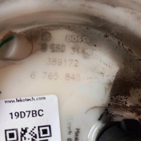 Módulo de bomba de combustível com sensor do nível de combustível 16146765821 BMW