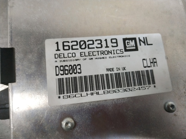 Módulo de direção (Centralina eletrônica) de motor 16202319 OPEL