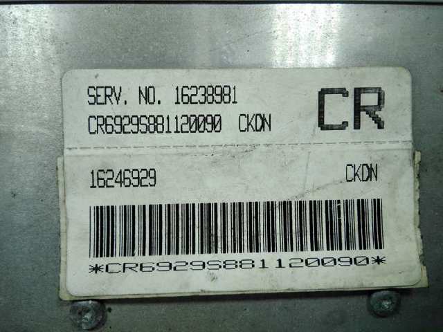 Módulo de direção (Centralina eletrônica) de motor 16238981CR GM
