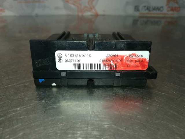 Regulador de revoluções de ventilador de esfriamento (unidade de controlo) 1635450716 MERCEDES