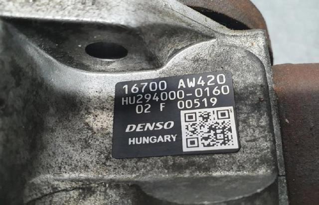 16700AW420 Nissan/Infiniti