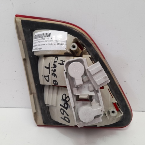 Lanterna traseira direita interna 1698201664 MERCEDES