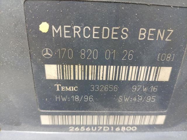 Módulo de direção (Centralina eletrônica) de motor 1708200126 MERCEDES