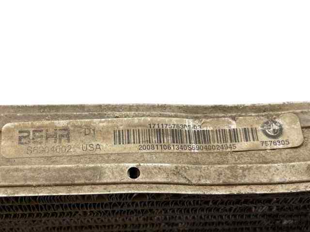 Radiador de esfriamento de motor 17117576305 BMW