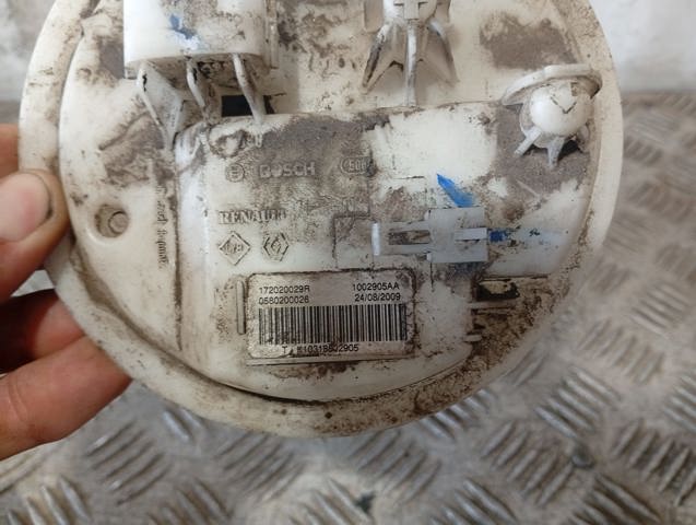 Módulo de bomba de combustível com sensor do nível de combustível 172020029R RENAULT