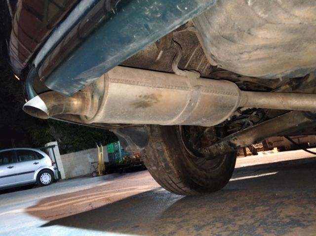 Silenciador, parte traseira Peugeot 406  8B ao melhor preço