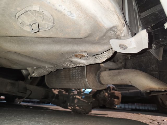 Silenciador, parte traseira 1730KT PEUGEOT