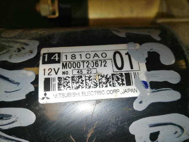 Motor de arranco 1810A001 MITSUBISHI